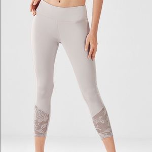 Fabletics Salar Mesh PowerHold Capri in Mineral